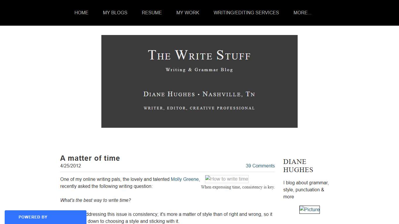 The Write Stuff Grammar & Writing Blog